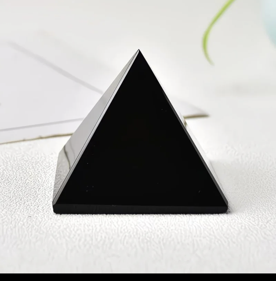 Obsidian Pyramid | Saturn-Ring Energy Matrix