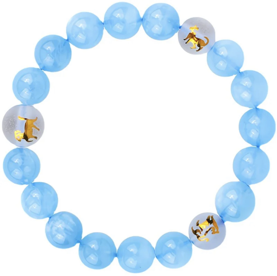 Yín-Wǔ-Xū Triad Bracelet | Tiger–Horse–Dog