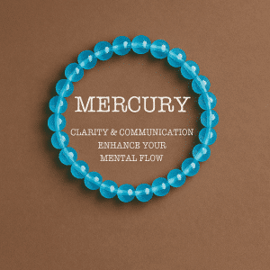 Mercury Energy Bracelet – Natural Aquamarine