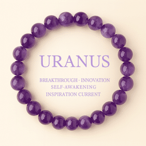 Uranus · Amethyst Energy Bracelet