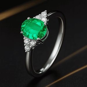 Five Elements Series – Jupiter Growth Ring (Green Crystal)